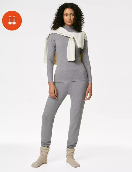 M&S Collection Heatgen Thermal Leggings with Cashmere