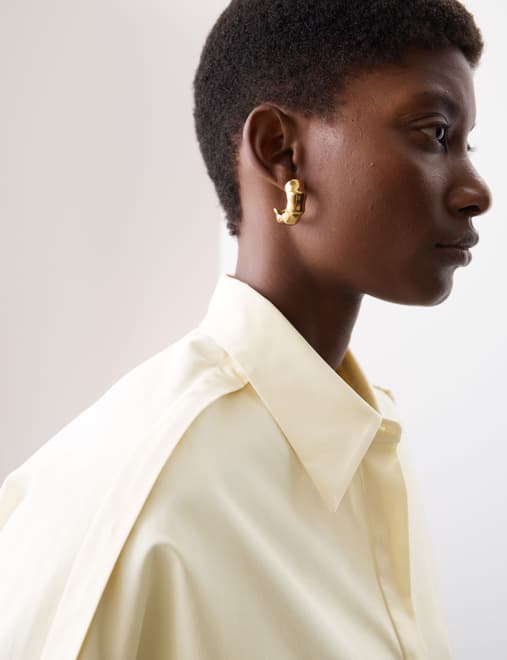 Pure Cotton Relaxed Shirt