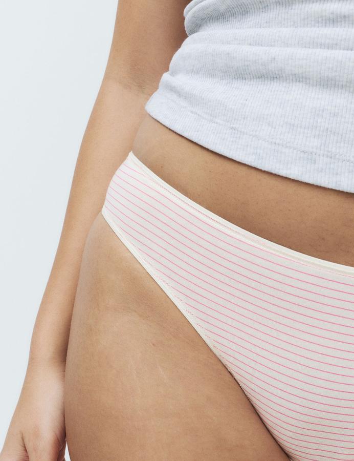 5 pack Cotton Rich Printed Brazilian Knickers