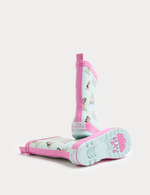 Kids' Disney Princess Wellies (4 Small - 2 Large)