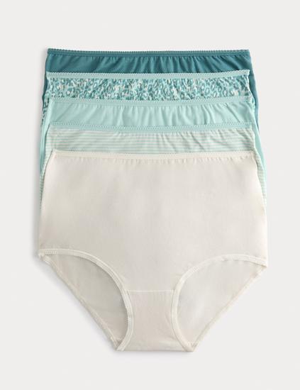 5pk Cotton Lycra™ Full Briefs