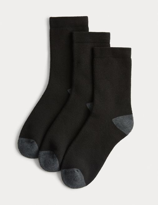 3 Pack Heatgen™ Thermal Ankle Socks (8½ Small to 10½ Large)