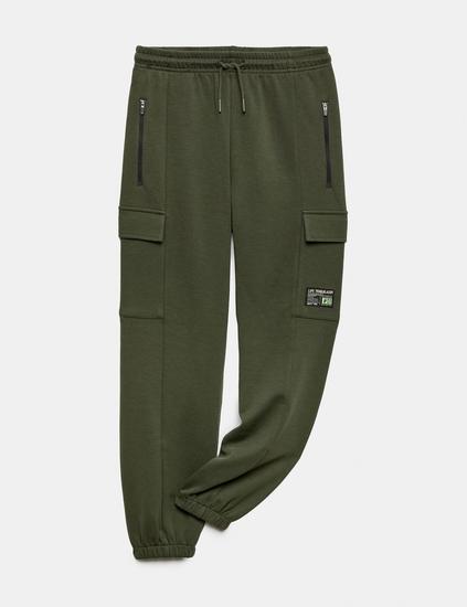 Cotton Rich Cargo Pocket Joggers (6-16 Yrs)