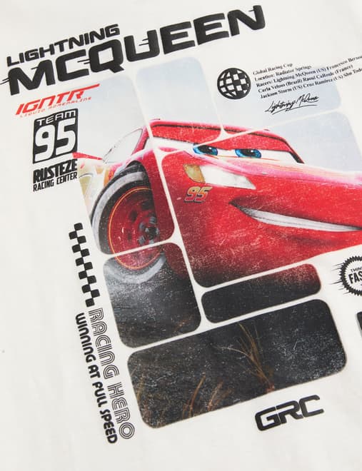 Pure Cotton Disney Cars™ T-Shirt (2-8 Yrs)