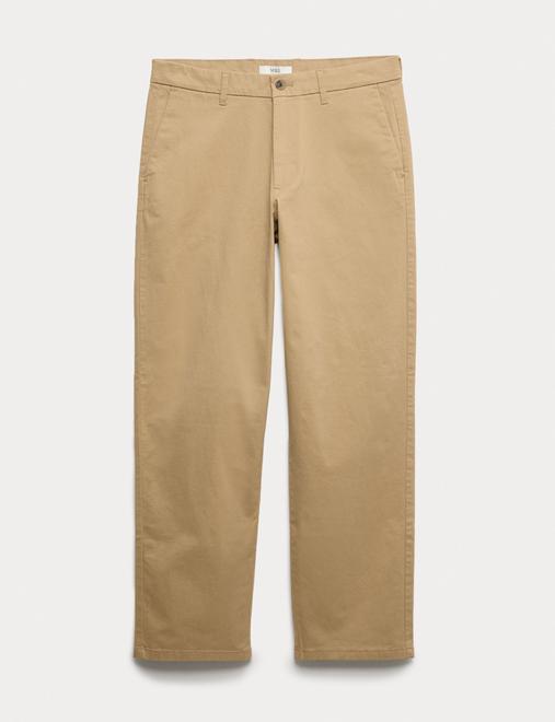 Loose Fit Stretch Chinos