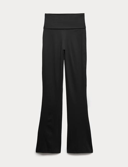Go Balance Foldover Waist Flared Leggings