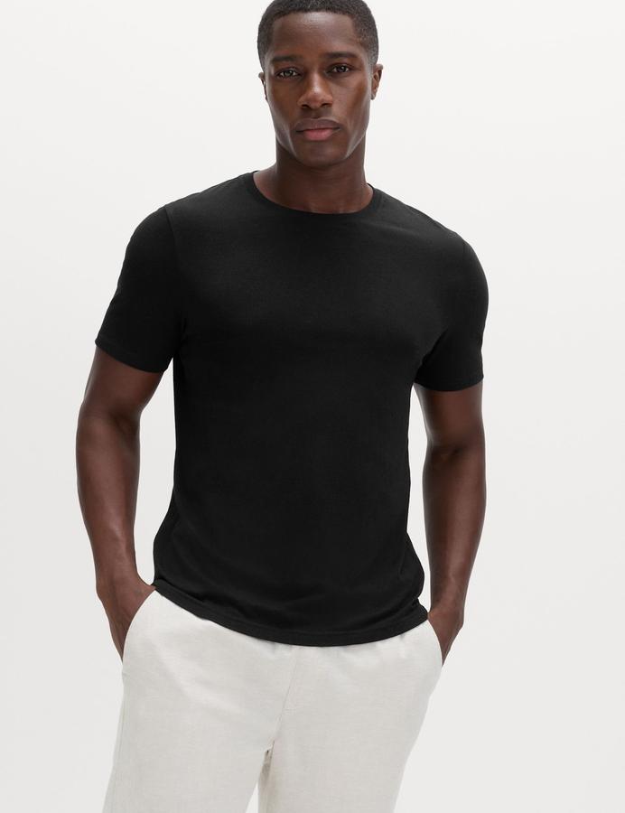 Pure Cotton Regular Fit Crew Neck T-Shirt
