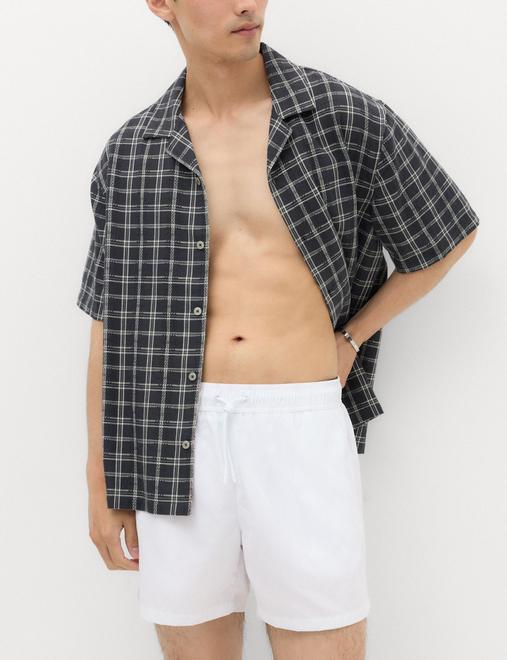 Quick Dry Plain Swim Shorts