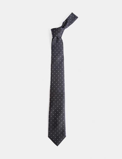 Pure Silk Polka Dot Tie