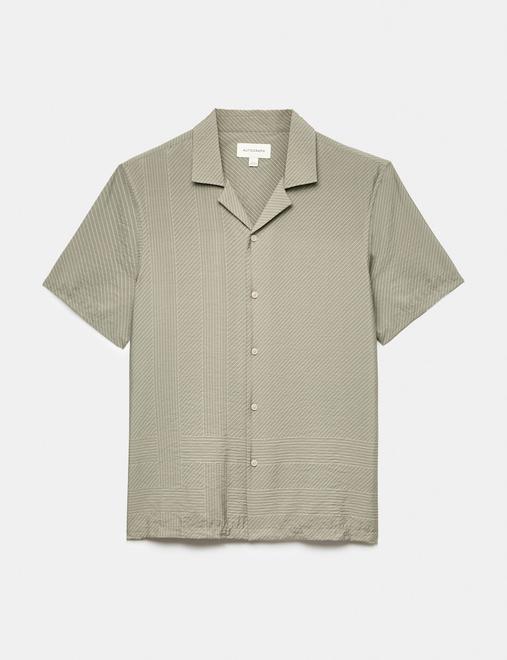 Short Sleeve Geometric Shirt