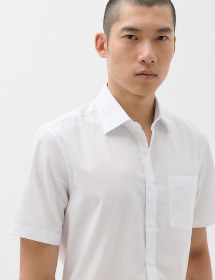 3 Pack Slim Fit Easy Iron Short Sleeve Shirts