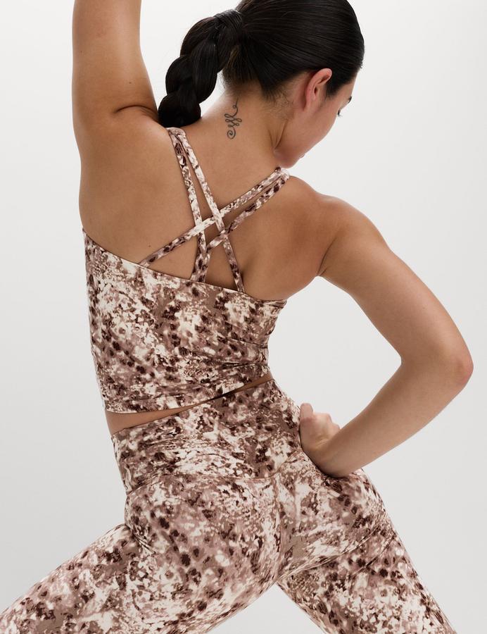 Go Balance Strappy Back Crop Vest Top