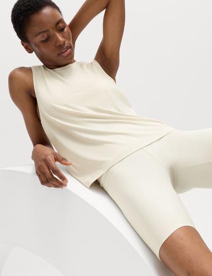 Essential Round Neck Boxy Vest Top