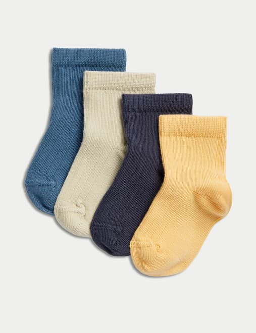 3pk Cotton Blend Thermal Socks (7-10 Yrs)