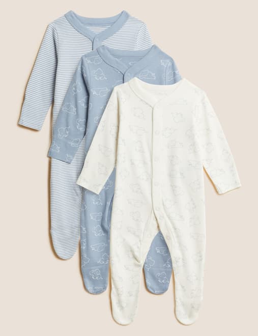 Baby boy outlet sleepsuits