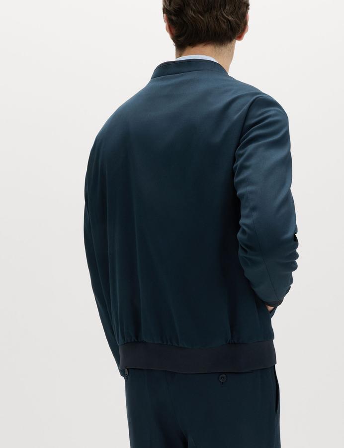 Zip-Up Bomber Jacket