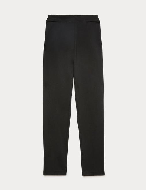 Jersey Slim Fit Ankle Grazer Trousers