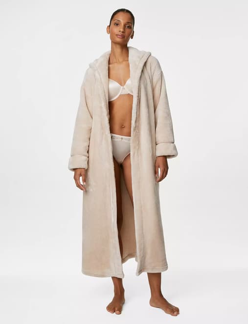 Zipped dressing gown marks and outlet spencer