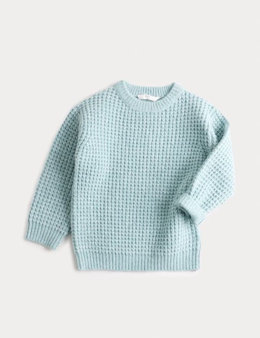 Crew Neck Knitted Jumper (2-8 Yrs)