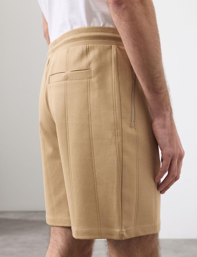 Cotton Rich Textured Regular Fit Short