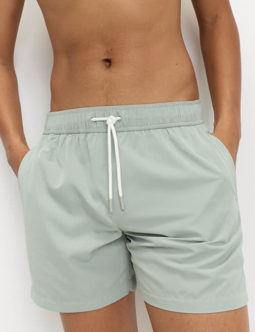 Quick Dry Plain Swim Shorts