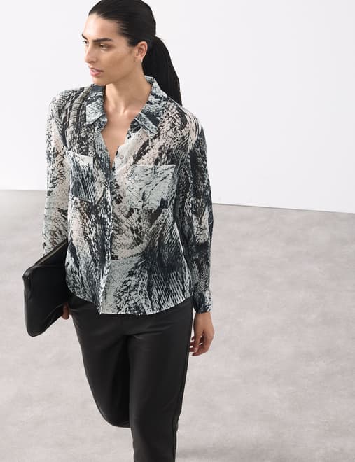 Snake Print Shirt