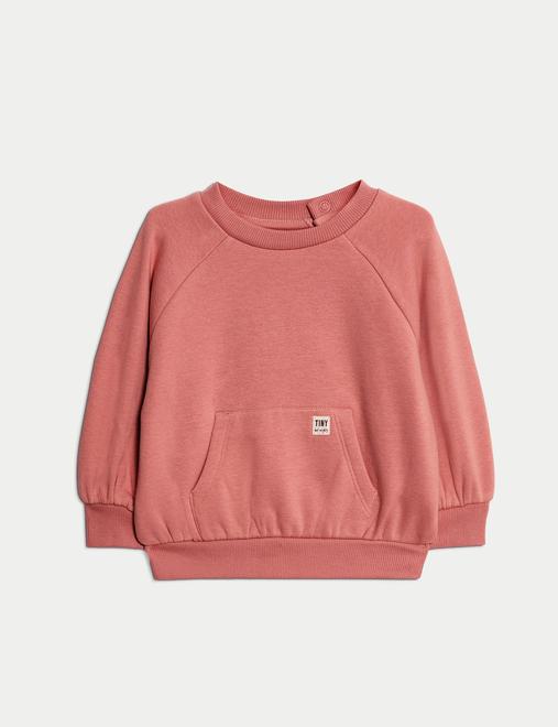 Cotton Blend Sweatshirt (0 Mths - 3 Yrs)