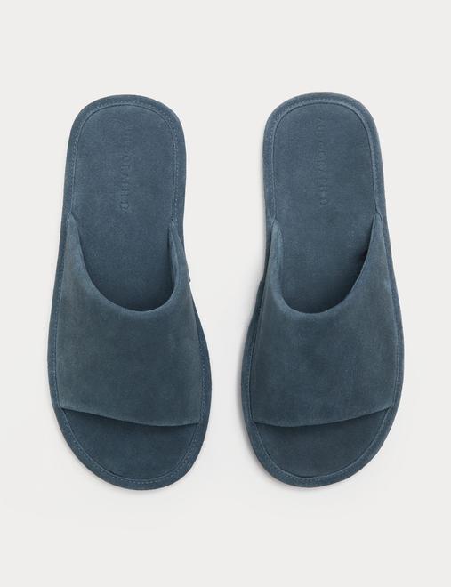 Suede Sliders