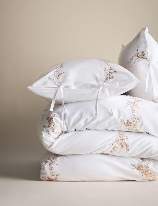 Pure Cotton Tamsin Trailing Blossom Bedding Set