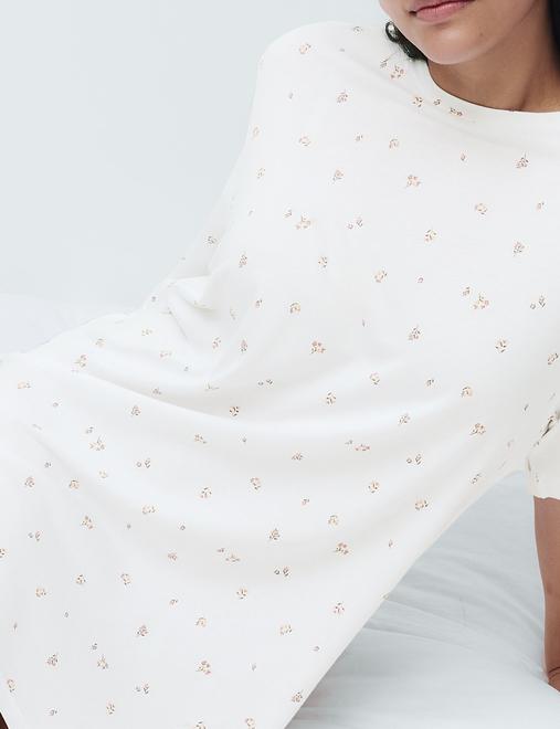 Cotton Modal Printed Relaxed Nightie