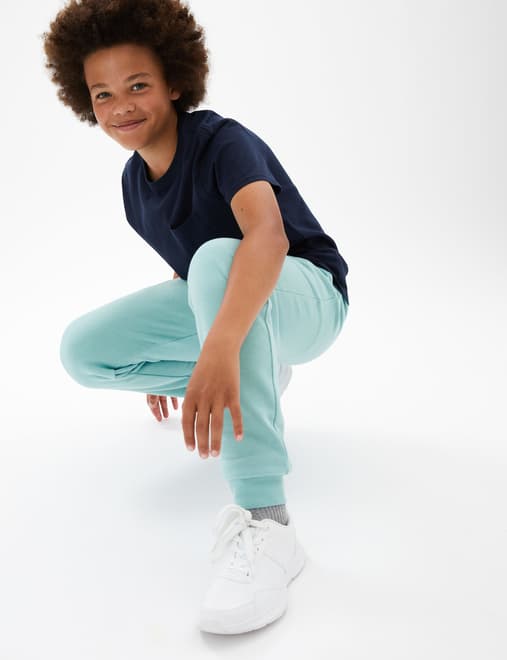 Unisex Cotton Rich Joggers (6-16 Yrs)
