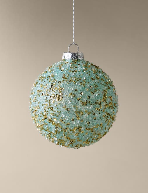 Glass Beaded Celebration Bauble