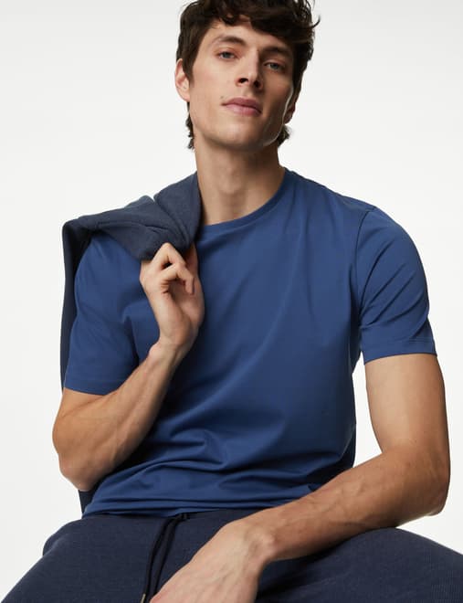 Pure Supima® Cotton Performance Crew Neck T-shirt