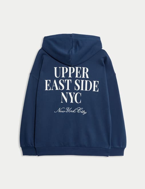 Cotton Rich Graphic Hoodie (6-16 Yrs)