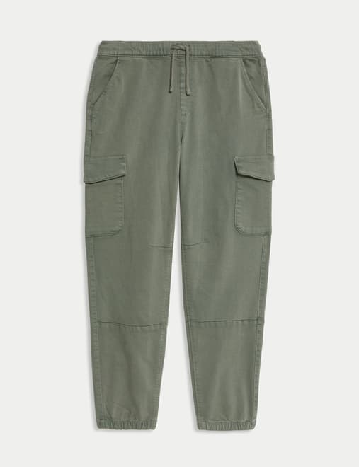 Cotton Rich Cargo Trousers (6-16 Yrs)