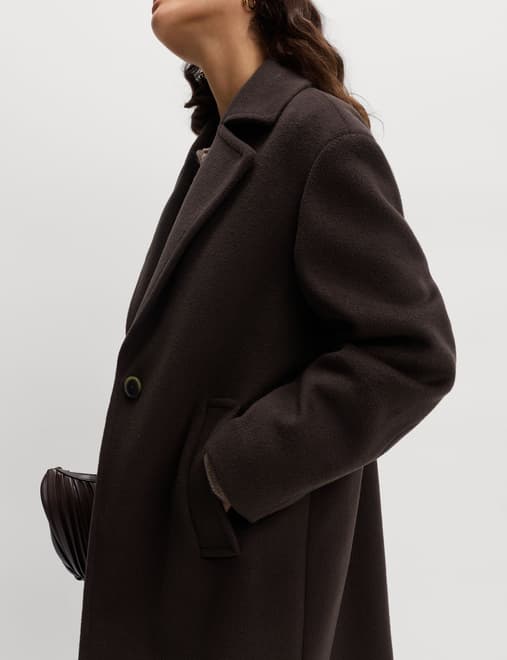 Single Breasted Tailored Coat