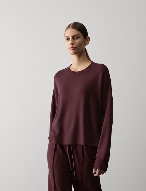 Scuba Jersey Lounge Sweatshirt