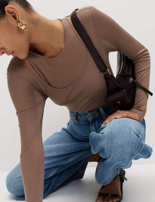 Pure Lyocell Double Layered Top