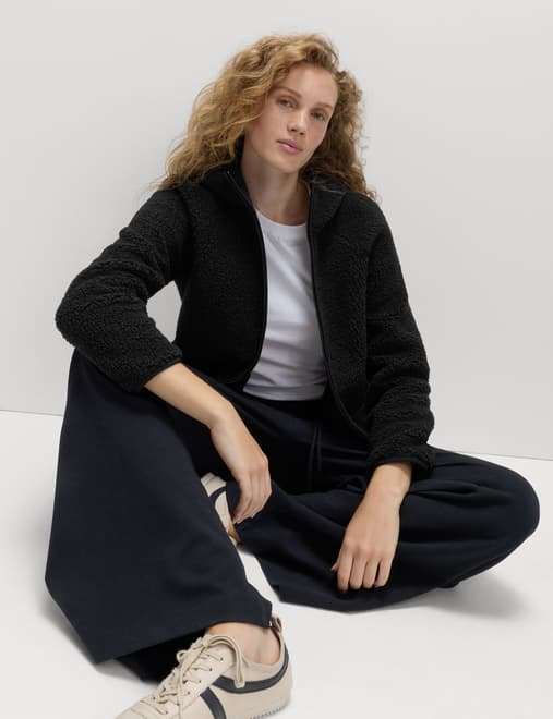 Borg Lightweight Hooded Jacket