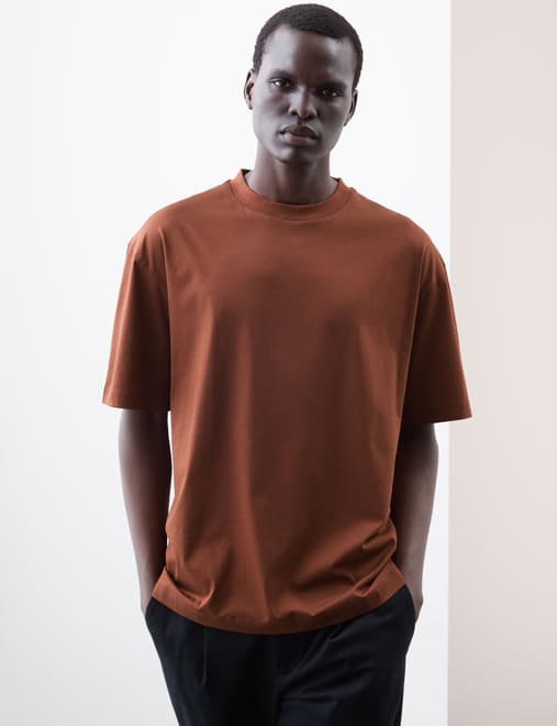 Pure Supima® Cotton Oversized T-Shirt