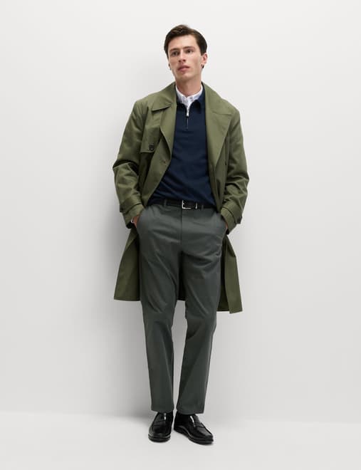 Regular Fit Stretch Chinos