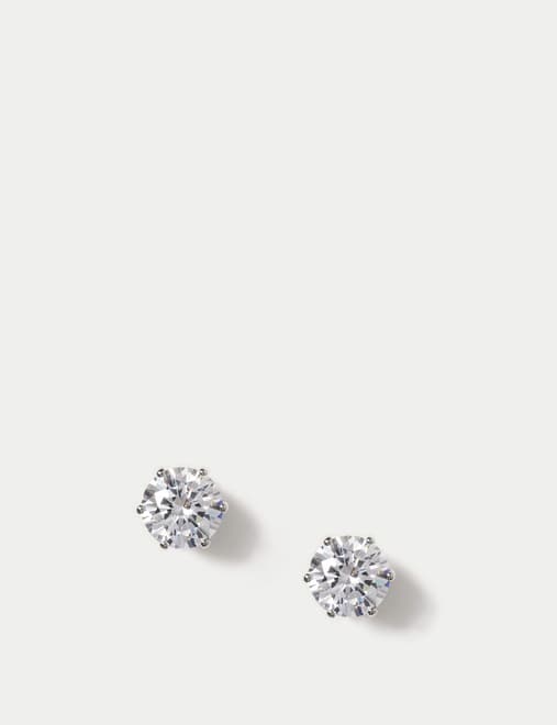 Essential Cubic Zirconia Stud Earrings