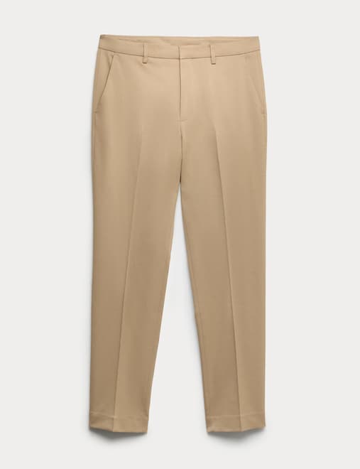 Regular Fit Smart Stretch Trousers