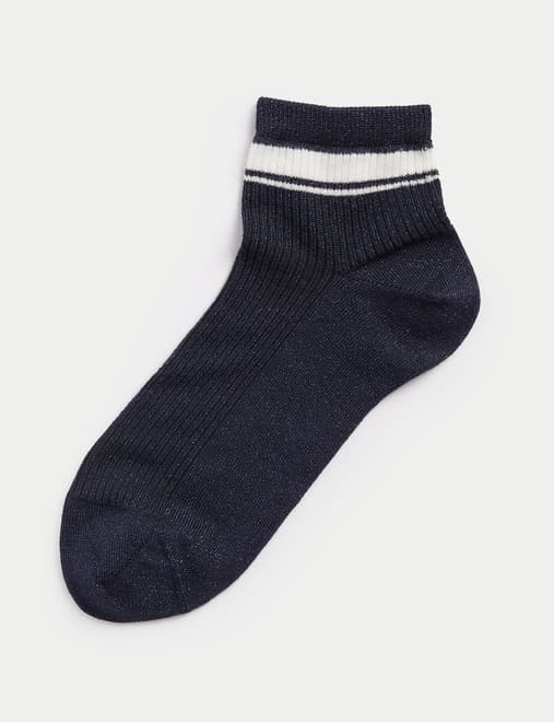 Sumptuously Soft™ Ribbed Anklets