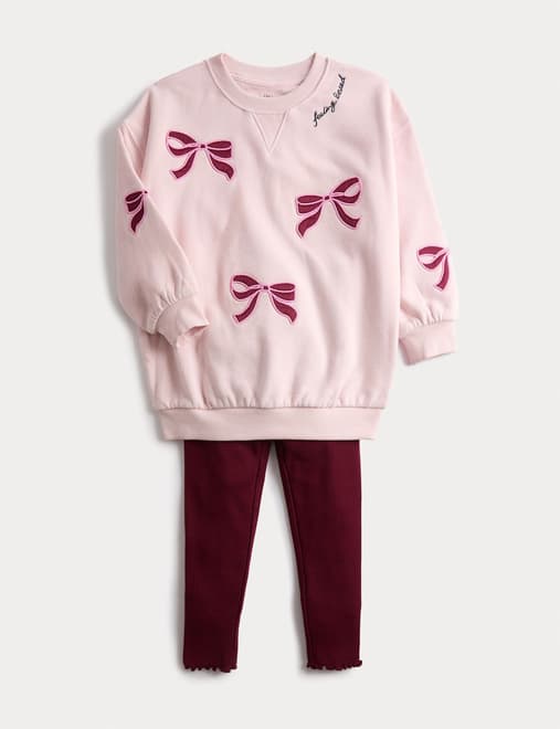 2pc Cotton Rich Leggings Outfit (1-8 Yrs)