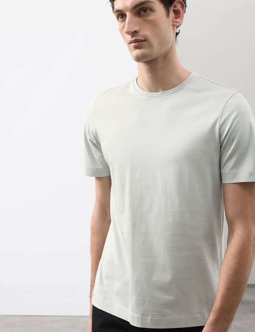 Pure Supima® Cotton Performance Crew Neck T-shirt