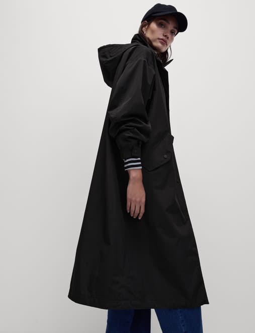 Waterproof Oversized  Longline Parka Coat