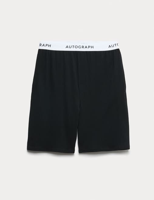 Supima Cotton Modal Elasticated Pyjama Shorts