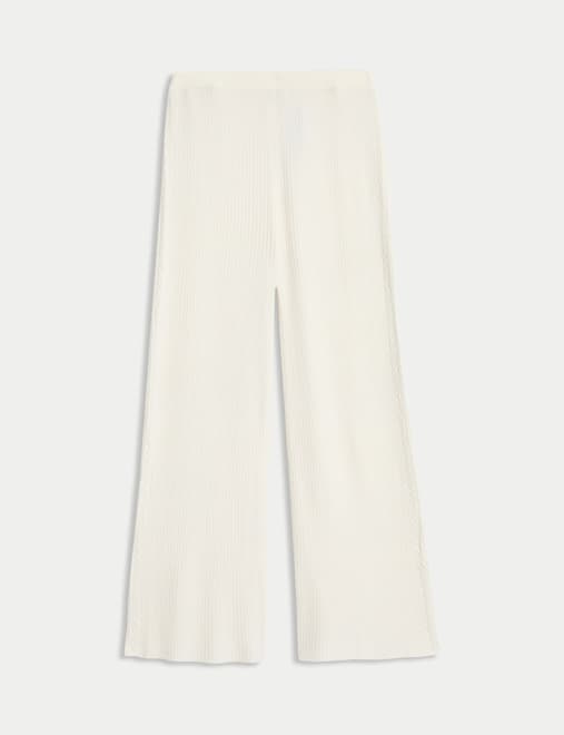 Knitted Flared Trousers (6-16 Yrs)