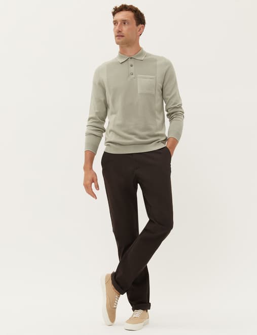 Regular Fit Stretch Chinos